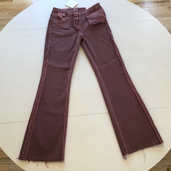 NWT LOVERVET WINE MID RISE BOOTCUT TRAIL JEANS - Picture 6 of 14